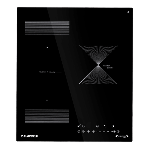 Индукционная варочная панель с объединением зон Bridge Induction MAUNFELD CVI453SBBKD Inverter