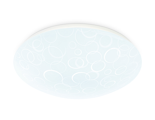 Потолочный светодиодный светильник FZ1082 WH белый 30W 6400K D380*105 (Без ПДУ)