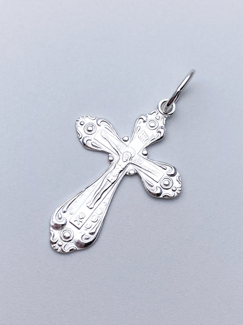 Крест из серебра