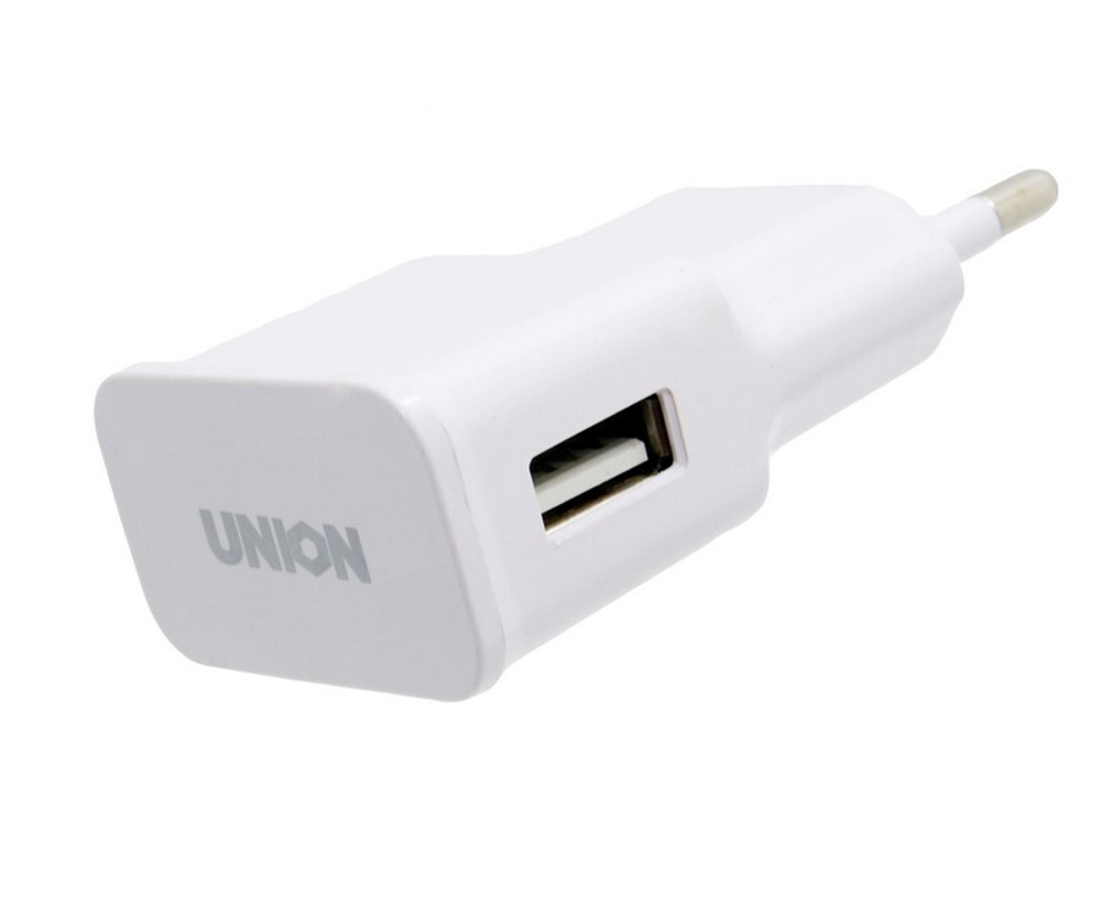 Сетевой адаптер питания Union ETA-U90EWE 1USB 1A (белый)