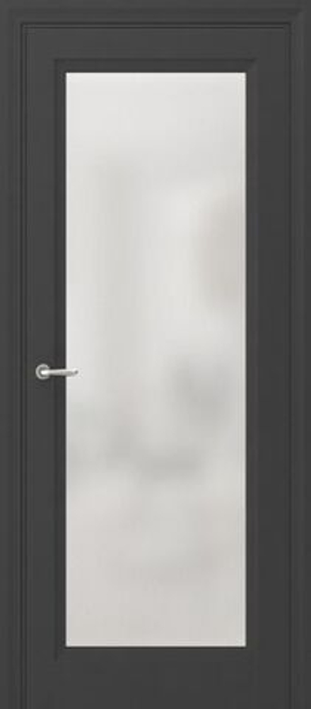 Межкомнатная дверь Фрамир Arta 1 PO Сатинат Маренго софт