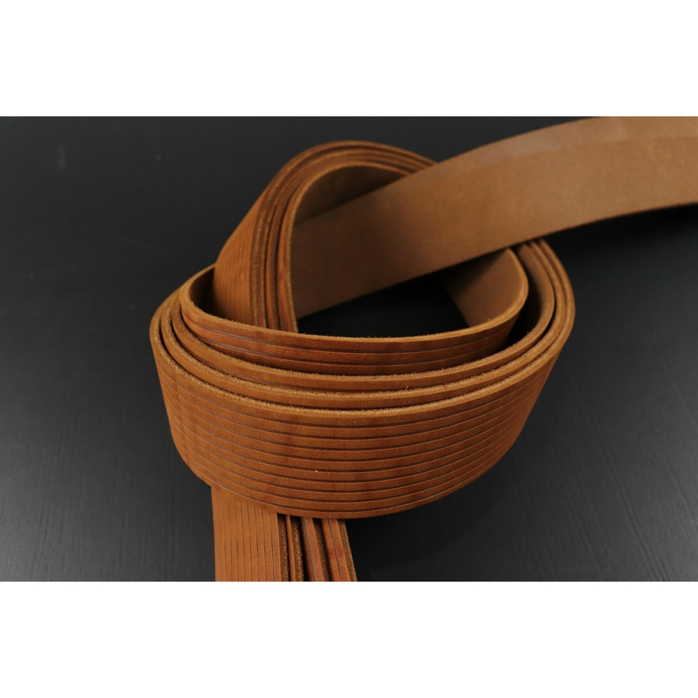 Ременная заготовка Коньяк + Плита Вельвет