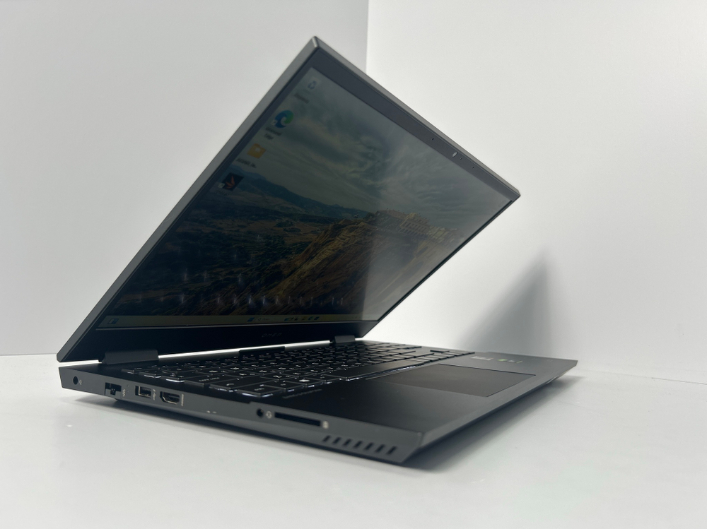 Ноутбук игровой HP OMEN 15-en0019ur (1U3C7EA) 15.6"/AMD Ryzen 5 4600H/RAM 16 GB/SSD 512 GB/GTX 1650 Ti 4G/1920x1080/IPS/Windows 10/Подсветка кл-ры:LED/темно-серый. Состояние: B1