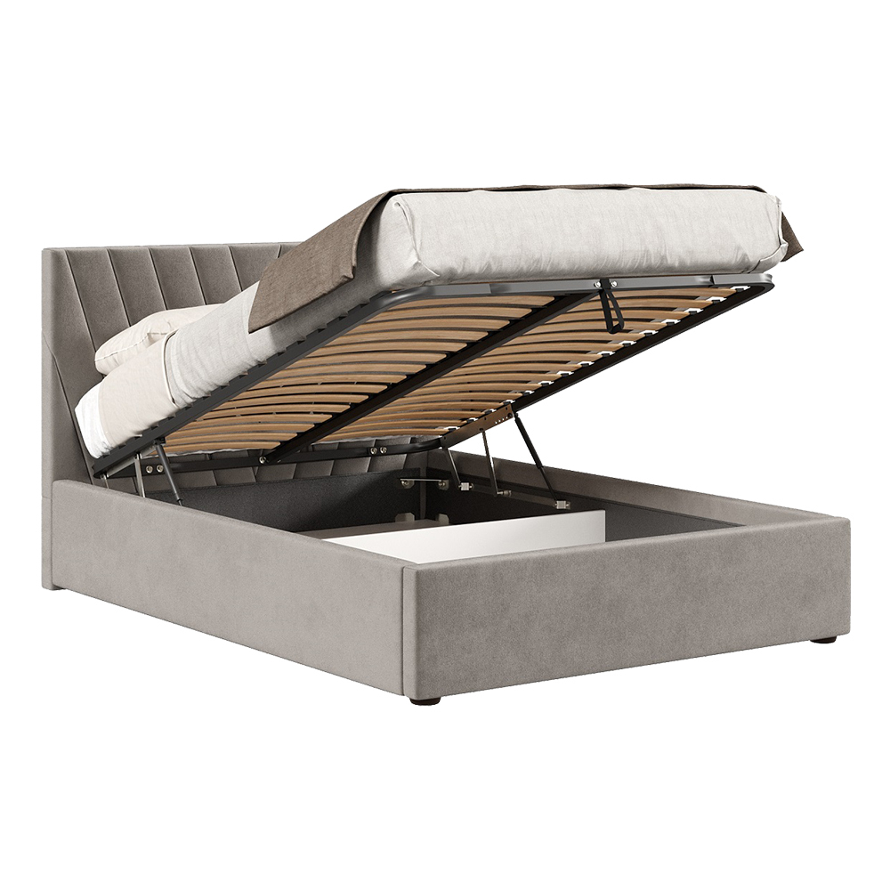 Кровать с подъёмным механизмом 1600 Палермо, пепел 112