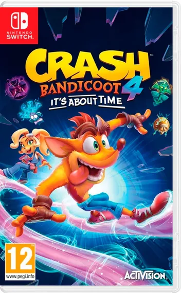 NSW Crash Bandicoot 4: Это Вопрос Времени (Б/У, Русские субтитры)