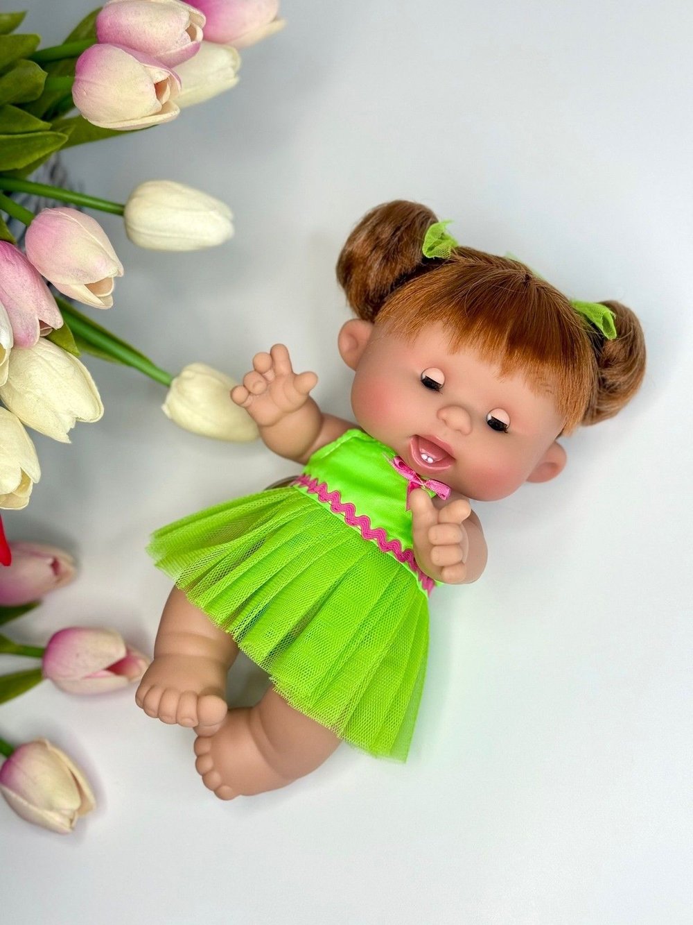 Пупс Nines 26см PEPOTE с закрывающими глазками (N804B2)