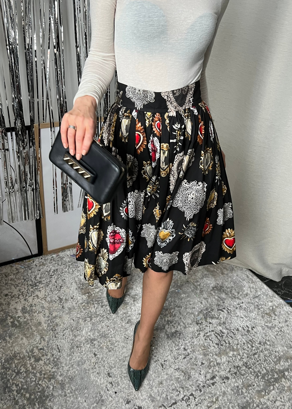 Хлопковая юбка Dolce&Gabbana, XS