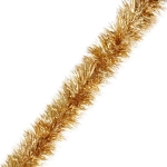 Мишура «Сияющая роскошь» 2 м 10,5 см, Шампань