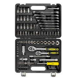 Набор инструментов 82 пр. 1/4''3/8''(6гр.)(4-22мм) WMC TOOLS WMC-4821-5DS-м