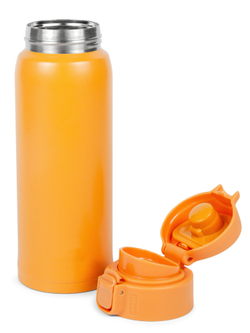 Термокружка Relaxika 701 (0,48 литра), желтая, (без лого)