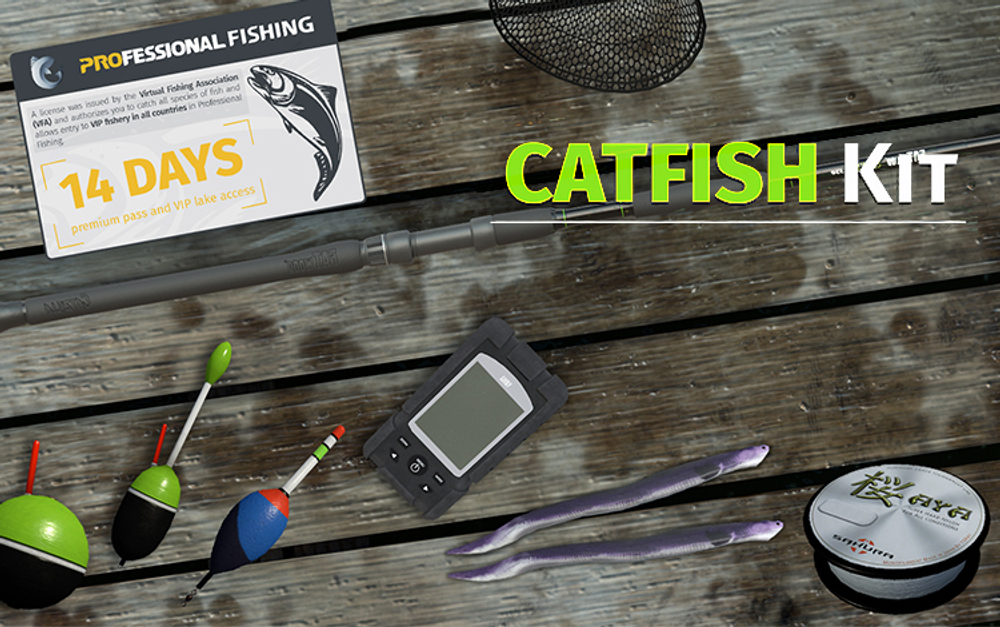 Professional Fishing: Catfish Kit (для ПК, цифровой код доступа)