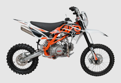 Питбайк KAYO BASIC K125EM 17/14 KRZ (механ. сцепл., эл. стартер 2024 г.)