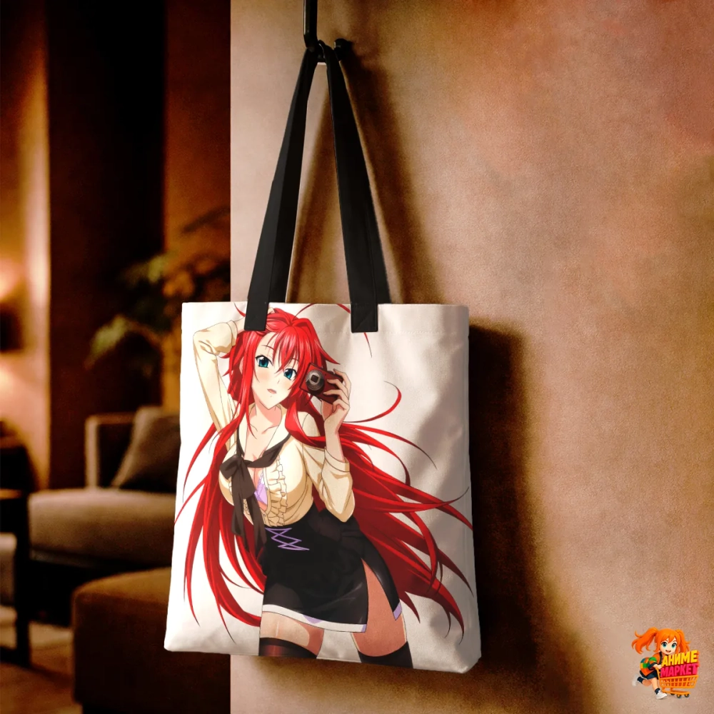 Сумка шоппер с принтом High School DxD