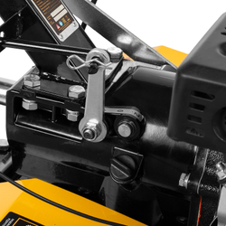 Мотоблок DPT-270X, 7 л.с., диск.сцеп, шир 90 см, глуб 35 см,фрез 3х4,ВОМ,скор 2В/1Н,кол 8" Denzel