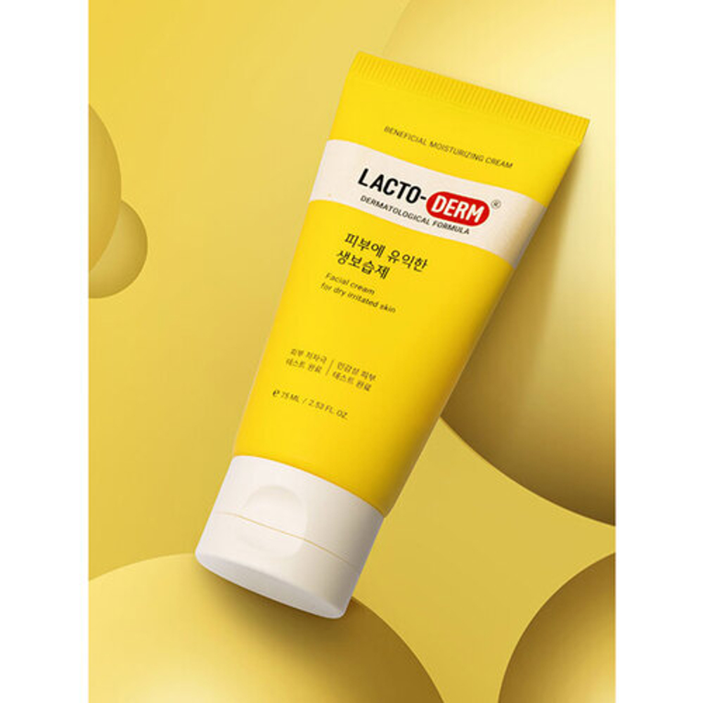 Гель очищающий для лица и тела CKD Lactoderm beneficial moisturizing skin wash, 120 мл