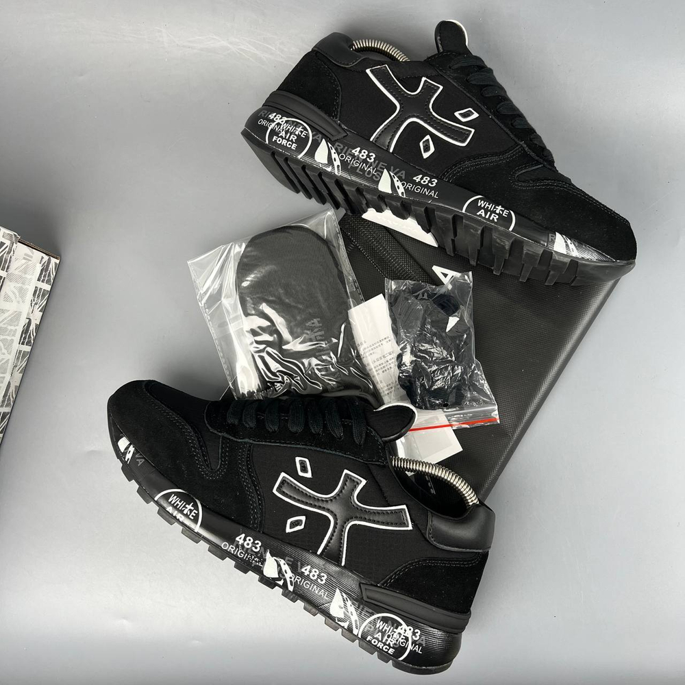 Кроссовки Premiata GoreTex ТЕРМО #402 (черн.)