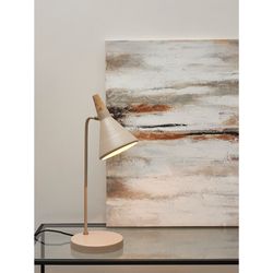 Лампа настольная Thor, Ø21х58 см, бежевая