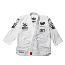 Кимоно Level x Black GOTHIC SERPENT белое