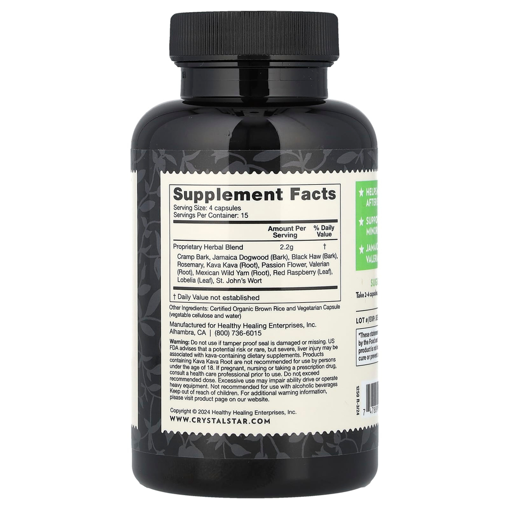 Crystal Star, Muscle Relax, 60 вегетарианских капсул
