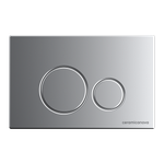 Комплект подвесной безободковый унитаз Ceramica Nova Metropol Rimless CN4002 с микролифтом + система инсталляции Envision CN1001M с кнопкой смыва Round хром матовый и шумоизоляционной панелью
