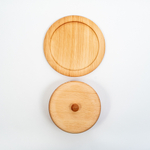 Масленка из дерева Сибирский Кедр для сливочного масла. MS2