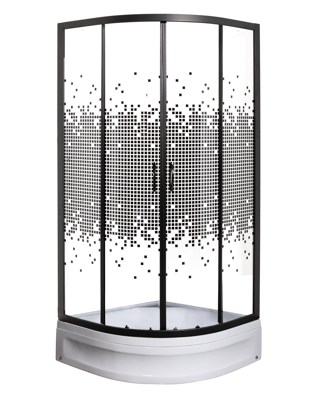 Душевое ограждение МОНОМАХ ДУ  70/180 МЗ BL  10000008596 без поддона