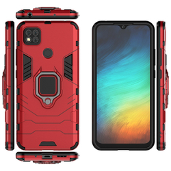 Противоударный чехол с кольцом Panther Case для Xiaomi Redmi 9C