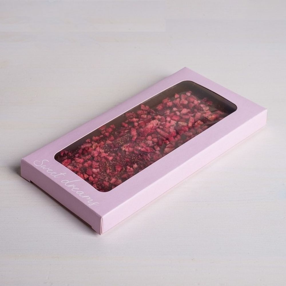 Коробка для шоколада Sweet dreams, 17,3*8,8*1,5 см