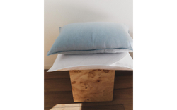 Наволочка Zara Home хлопок, лён 100%, однотонный, 3110/091