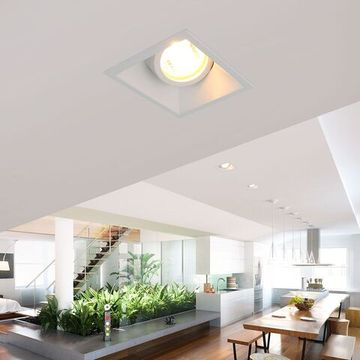 Встраиваемый алюминиевый точечный светильник 1*G5.3 6070 MR16 WH белый Elektrostandard