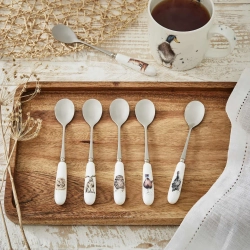 Royal Worcester Набор Wrendale Designs, 6 ложек, 15 см.