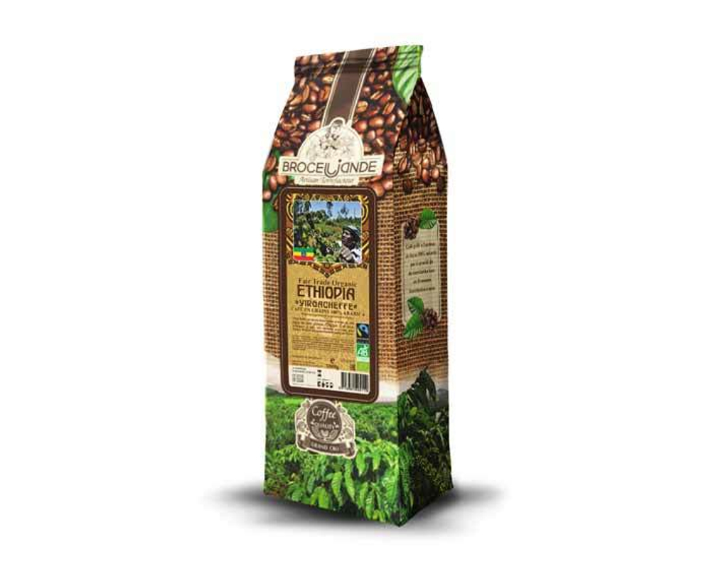 Кофе в зернах Broceliande Ethiopia Organic
