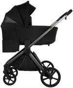 Детская коляска Pituso Teffy 2 в 1 Caviar Black/Graphite