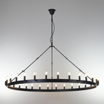 Citilux Смитсон CL470130 Люстра замковая подвесная Чёрная