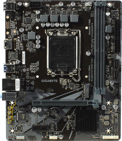 Мат. плата GIGABYTE H610M K DDR4 LGA1700 MicroATX 2DDR4