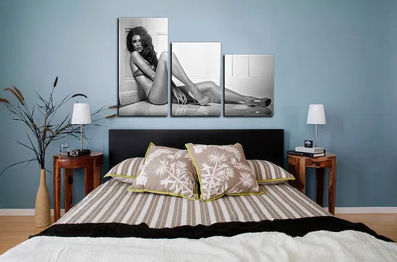 Модульная картина "Черно-белое"