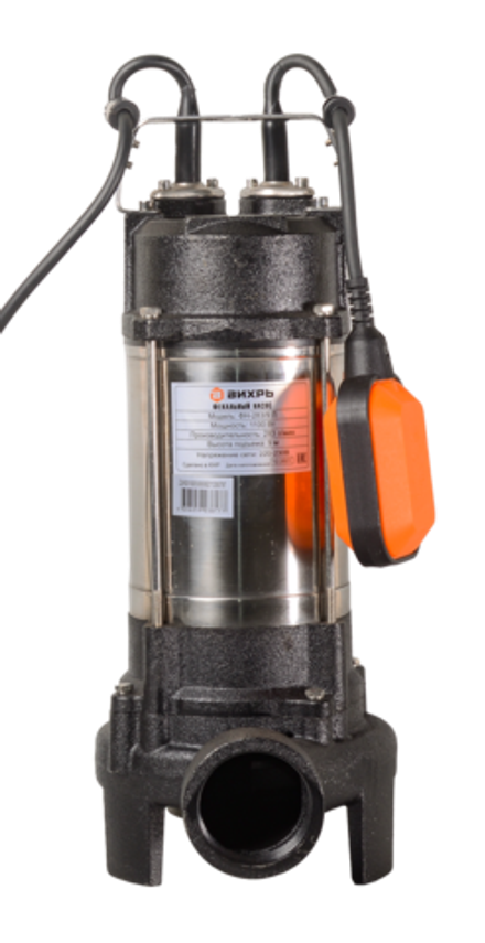 Фекальный насос Вихрь ФН-283/9 Л с измельчителем