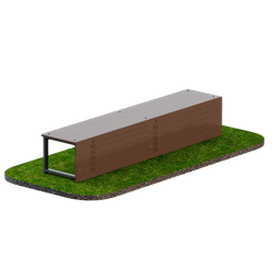 Скамья для наклонов уличная