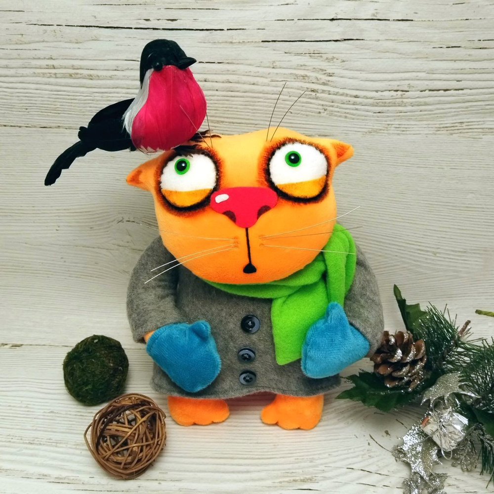 Мягкая игрушка "Снегири"