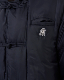 UNDERCOVER The Shepherd КУРТКА ТЕМНО-СИНЯЯ С НАШИВКОЙ В ВИДЕ ЯГНЕНКА