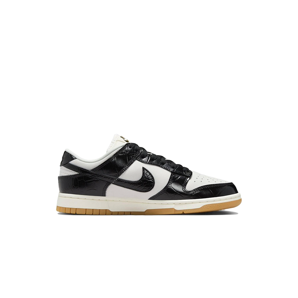Nike dunk low black and white deals