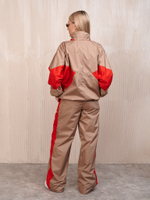 Костюм женский "Девяностые" бежевый