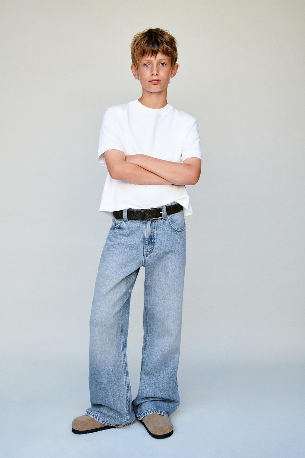 ZARA ДЖИНСЫ FLARE, СИНИЙ