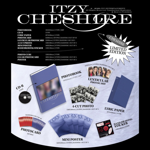 Альбом ITZY CHESHIRE (limited edition)