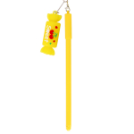 Ручка гелевая Alingar "Конфетка", 0,5 мм, синяя, игольчатый наконечник, круглый цветной пластиковый корпус, карт. уп.