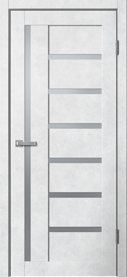 Дверь межкомнатная B04 ПВХ матовое стекло