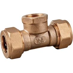 Тройник VIEIR обжимной 25X1X25 ВР (30/10) VPF25525