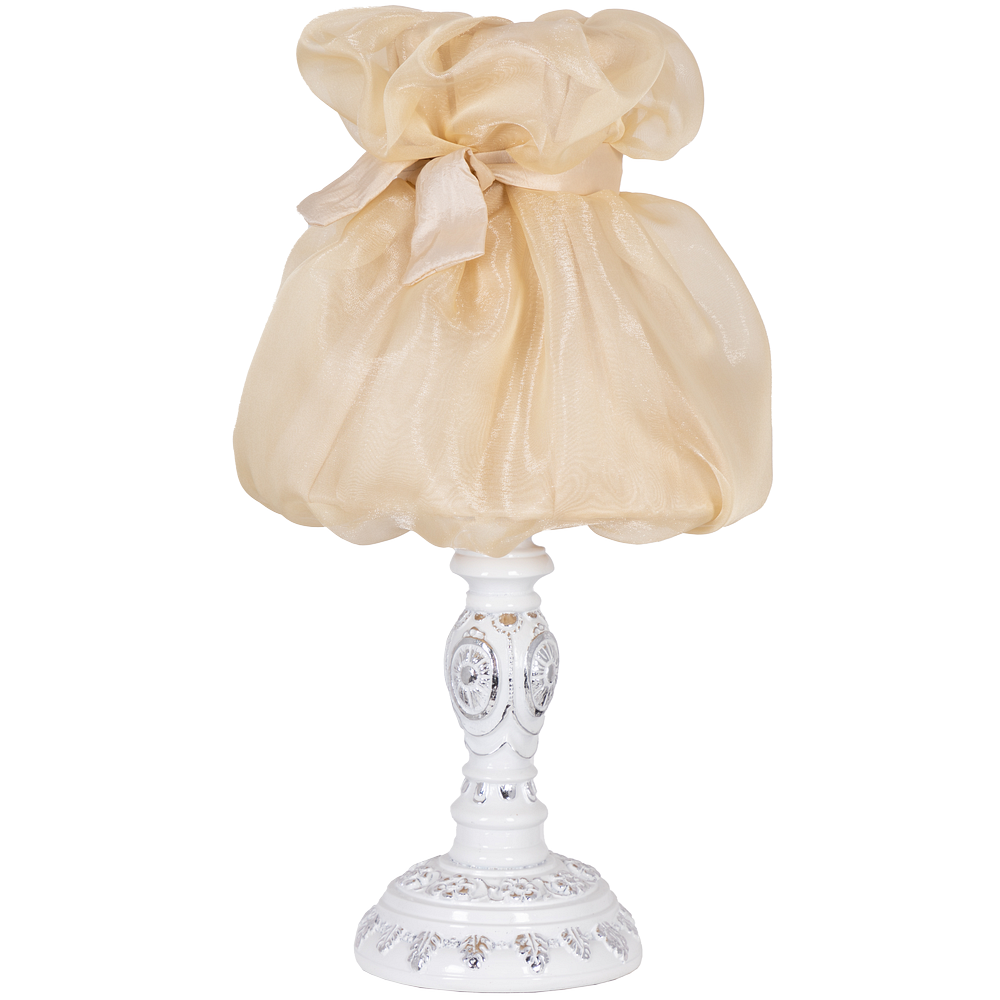 Настольная лампа Корса Сильвер Мадлен Жемчуг