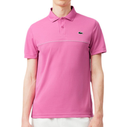 Теннисное поло Lacoste Sport Ultra Dry Trim Accent - rose