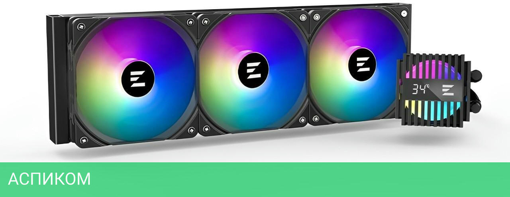 Система жидкостного охлаждения для процессора Zalman ALPHA2 A36 черный
